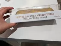 Mängden socker i Foie gras de canard mi cuit