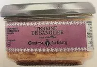 Mängden socker i Terrine de sanglier aux airelles