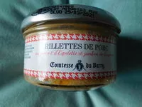 Mängden socker i Rillettes de porc au piment d'Espelette et jambon de Bayonne