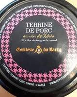 Mängden socker i Terrine de porc au vin de Xérès