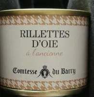 Mängden socker i Rillettes d'oie à l'ancienne