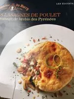 Mängden socker i Lasagnes de poulet