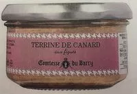 Mängden socker i Terrine de canard aux figues