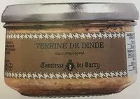 Mängden socker i Terrine de dinde aux marrons