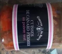 Mängden socker i Cuisses de canard fermier au poivre vert