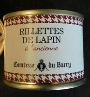 Mängden socker i Rillettes de lapin