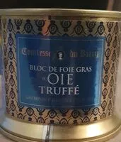 Mängden socker i Bloc de foie gras d'oie truffé