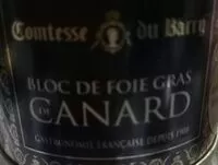 Mängden socker i Bloc de foie gras de canard
