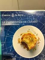 Mängden socker i Le parmentier de canard