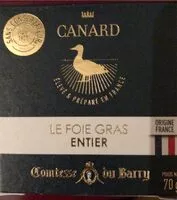 Mängden socker i Foie gras canard