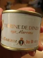 Mängden socker i Terrine de dinde aux marrons