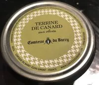 Mängden socker i Terrine de canard aux olives