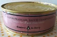 Mängden socker i Chapon français sauce aux champignons
