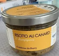 Mängden socker i Risotto au carnard et champignons