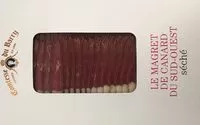 Mängden socker i Magret de canard du sud ouest séché