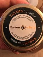 Mängden socker i Tarama au caviar