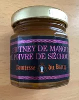 Mängden socker i Chutney de mangue au poivre de Sechouan