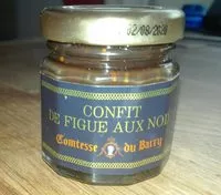 Mängden socker i Confit de figues aux noix