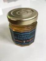 Mängden socker i Confit de Sauternes