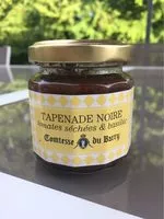 Mängden socker i Tapenade noire tomates séchées et basilic