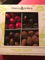 Mängden socker i Assortiments d’amandes