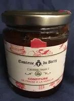 Mängden socker i Confiture de fraise à la vanille