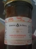 Mängden socker i Caneles bordelais
