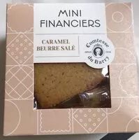 Mängden socker i Mini financiers caramel beurre salé