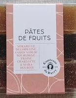 Mängden socker i Pates de fruits