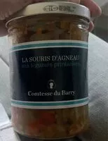 Mängden socker i Souris d’agneau