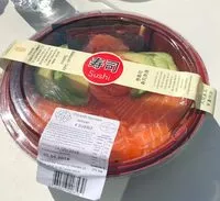 Mängden socker i Chirashi saumon