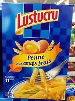 Mängden socker i Penne aux œufs frais (Cuisson 11 min.)