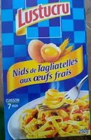 Mängden socker i Nids de tagliatelles aux oeufs frais