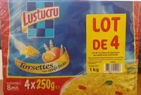 Mängden socker i Torsettes aux œufs frais (Lot de 4)
