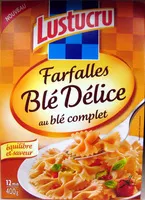 Mängden socker i Farfalles Blé Délice au blé complet