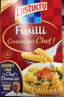 Mängden socker i Fusilli, Comme un Chef !