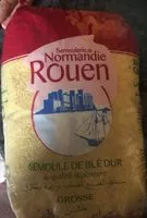 Mängden socker i Semoule de blé dur de qualité supérieure grosse