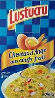 Mängden socker i Cheveux d'ange aux oeufs frais cuisson 3 minutes