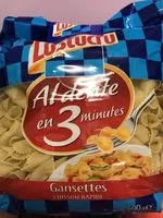 Mängden socker i Al dente en 3 minutes - Gansettes