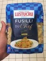 Mängden socker i fusilli du chef