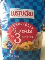 Mängden socker i Conchiglie