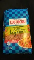 Mängden socker i Coquillettes Délice aux légumes Tomates et carottes