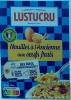 Mängden socker i Nouilles à l’ancienne aux oeufs frais