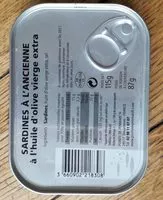 Mängden socker i Sardines à l'ancienne