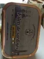 Mängden socker i Filets de sardines