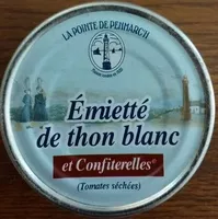 Mängden socker i Emietté de thon blanc et confiterelles (Tomates séchées)