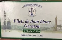 Mängden socker i Filet de thon blanc germon