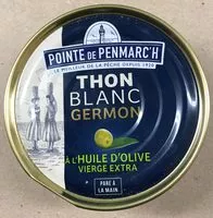 Mängden socker i Thon Blanc Germon à l’Huile d’Olive Vierge Extra