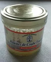 Mängden socker i Verrine De Rillettes Crabe Et Tourteau.