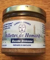 Mängden socker i Rillettes de homard